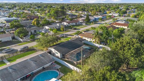 A home in Miami