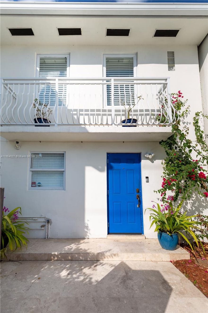 Take advantage of this rare opportunity to own this unique home located in the heart of North Miami in Areta Estates. Minutes away from the beach & the Iconic Bal Harbour Shops, this home features an open floor plan with a deeded dock & relaxing water views of the canal that connects you directly to Haulover. First floor offers a kitchen with stainless steel appliances along with a washer & dryer combo, while the upstairs features a primary bedroom, spacious walk in closet & balcony to enjoy your morning coffee. 2nd floor also has a secondary bedroom, & a den that is perfectly sized for an office or a workout room. The patio offers a perfect space for a weekend barbecue with family & friends, or for a relaxing moment to enjoy your morning coffee.