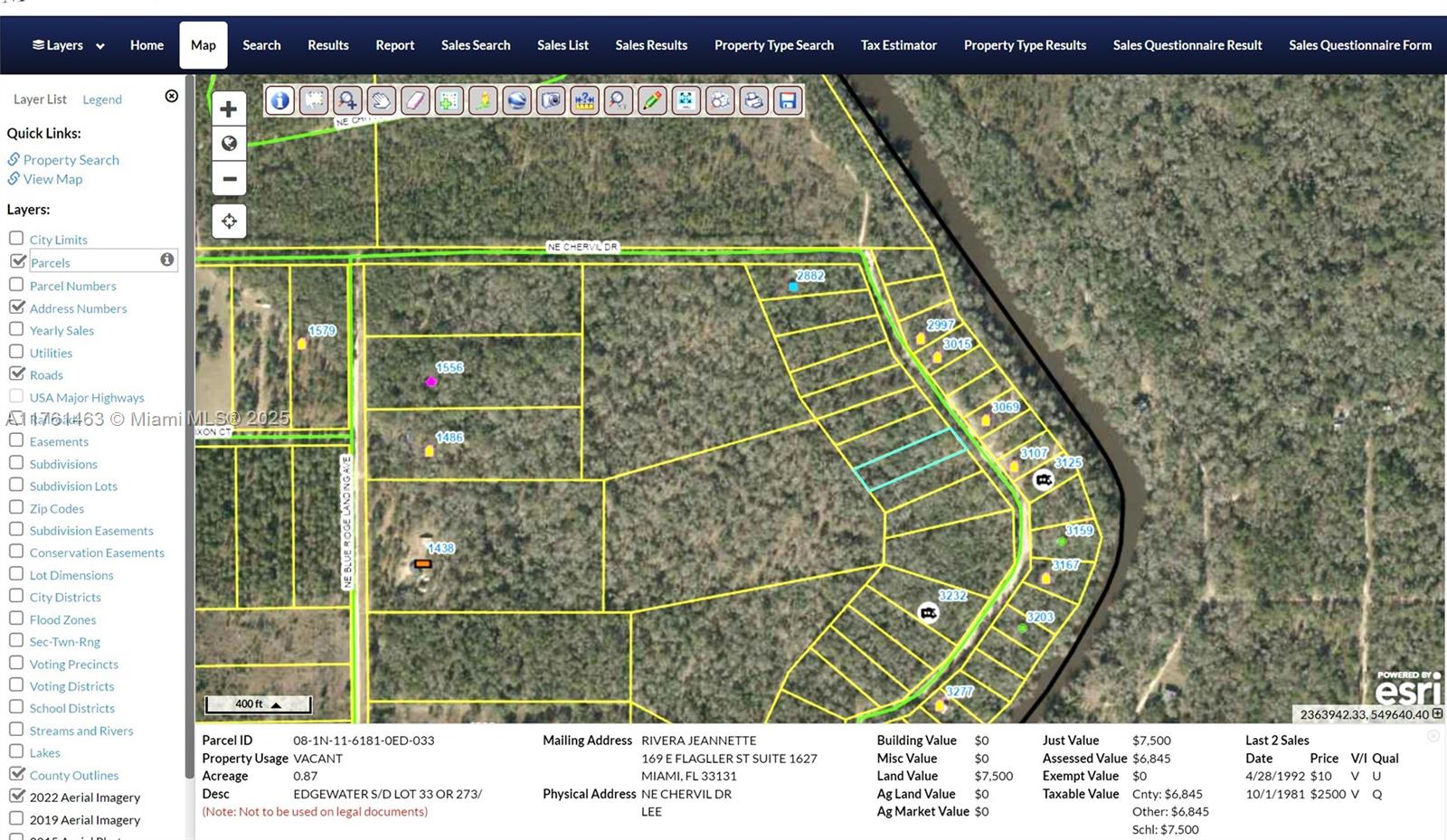 Secluded .87 acre building site on NE Chervile Dr in Lee, FL for those seeking a peaceful retreat. Presenting a prime development opportunity offering endless possibilities for development, agriculture or investment.