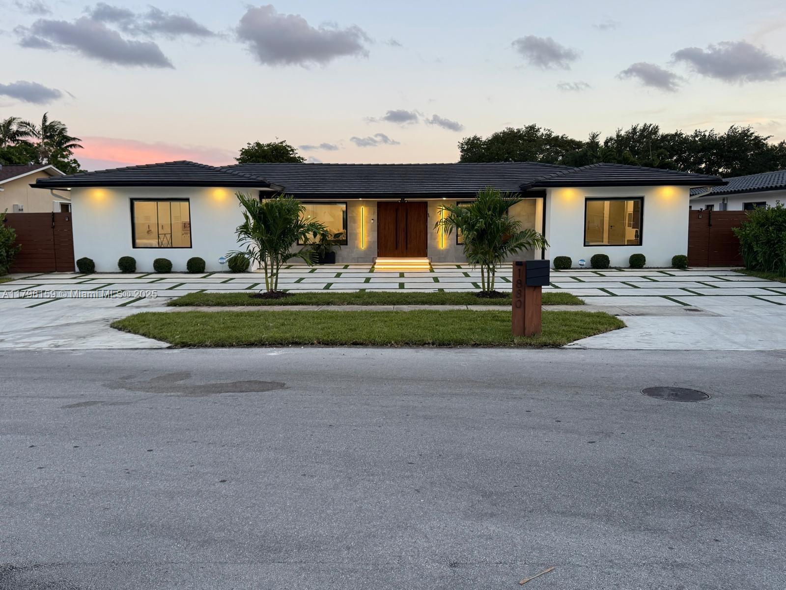 Property for Sale at 1880 Ne 211th Ter, Miami, Broward County, Florida - Bedrooms: 4 
Bathrooms: 5  - $1,380,000