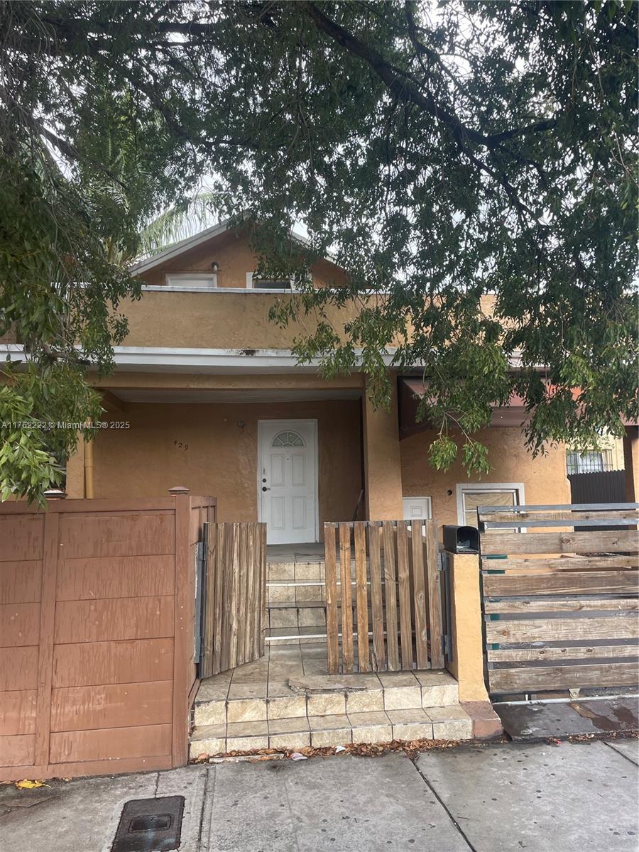 Investors best value zoned duplex in the area. Fenced Single family split with two attached homes in the trendy growth area of Little Havana. Walk to the hottest bars & restaurants in the artsy & cultural area. Collect immediate cash flow or renovate one unit while collecting rent on the other. Main home is a 3/2 with large front porch, dishwasher and large second floor balcony attached to the master bedroom with bath. The second home is a 3/1 without a dishwasher but has a private driveway for car or boat. The home has a shared clothing washer & dryer area in the backyard but washer/dryer isn't included with the sale. There's a brand new multi-family building next door with new construction happening all over. Located minutes from South Beach, Coral Gables & Brickell/Downtown.