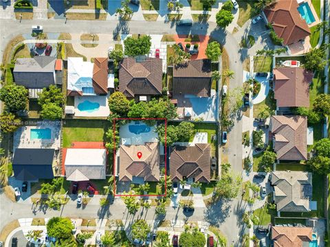 A home in Miami