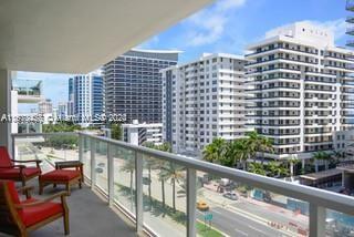 Beautiful apartment upgraded with awesome ocean view. Split plan. Renovated kitchen and bathrooms. large balcony with ocean view. Pool with intracoastal view. Gym and sauna. The unit cannot be rented out during the first TWO years of ownership. 24-hour concierge. Beach access just across the street.
