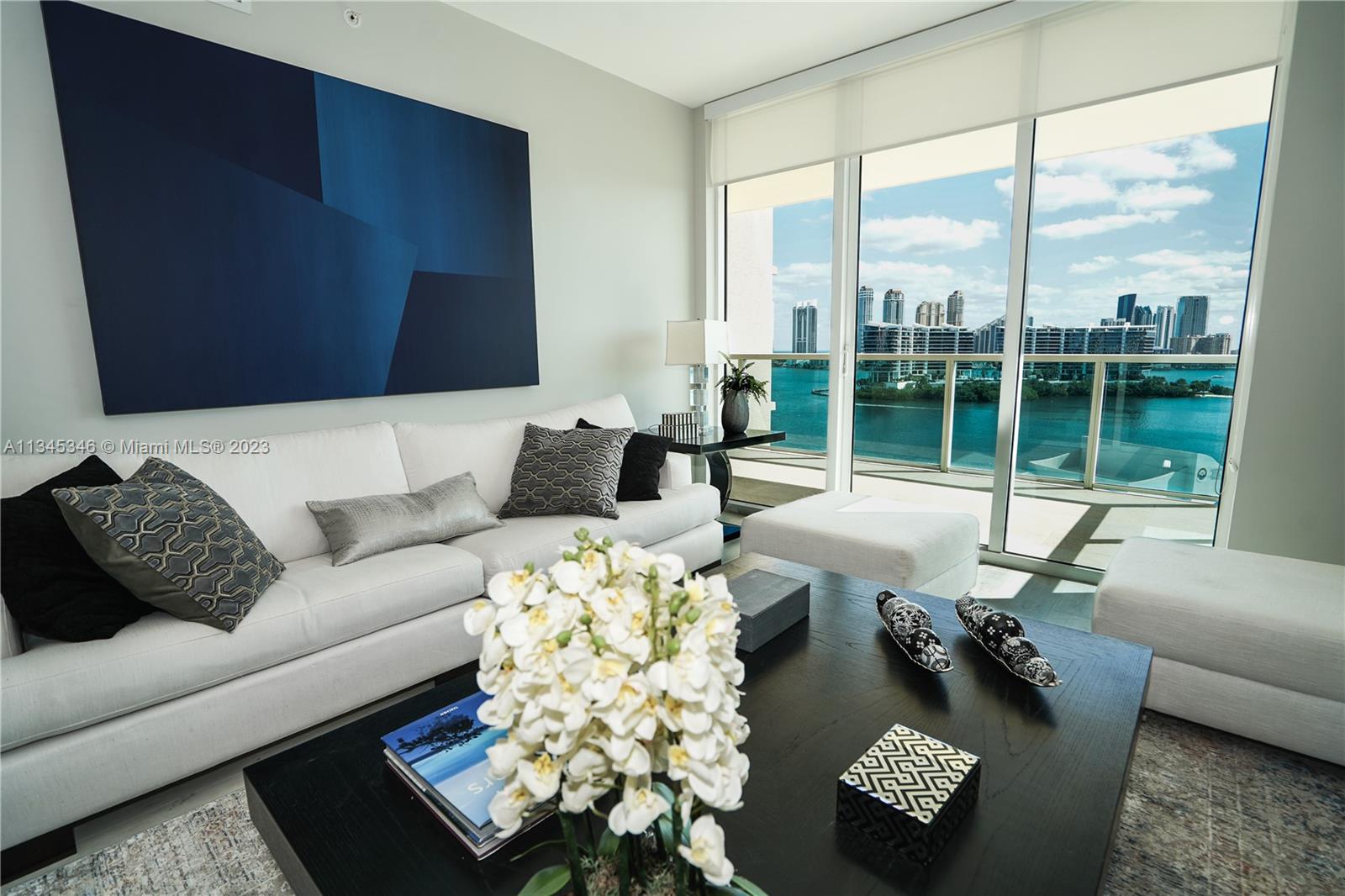 Aventura Marina II Condo Newly remodeled Unit #1316 2 Bed/2.5 bath 1,846 sq ft. Mid floor "16" line features an oversized balcony for unobstructed views with access from master bathroom. 2 clubhouses, 1 overlooking the marina, amenities include swimming pools, spa, weight room, ballroom, cardio rooms, private event space and more. Call listing agents for showings