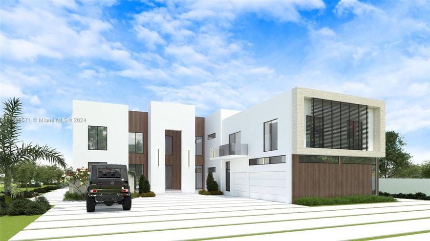 Nestled by the exclusive community of Pacific Acres, this new, modern residence is sited in one of Davie's most desired locations. This property offers 8,500 sf of interior space, 12,000 total sf, a 2,500 sf master bedroom with 2 separate bathrooms, chef kitchen, and more. The property sits on 1 acre and features state-of-the-art amenities such as a separate pool house, pool and spa, summer kitchen, gym, and a grand entertainment room; making it the ultimate entertainment house. The residence includes high-end finishes and impressive high ceilings, leaving you in a loss of words at the doorstep.

Under construction, expected completion in August 2024, clients can still put personal touch.

Located in a desired area with A schools, parks, restaurants, close to major highways.