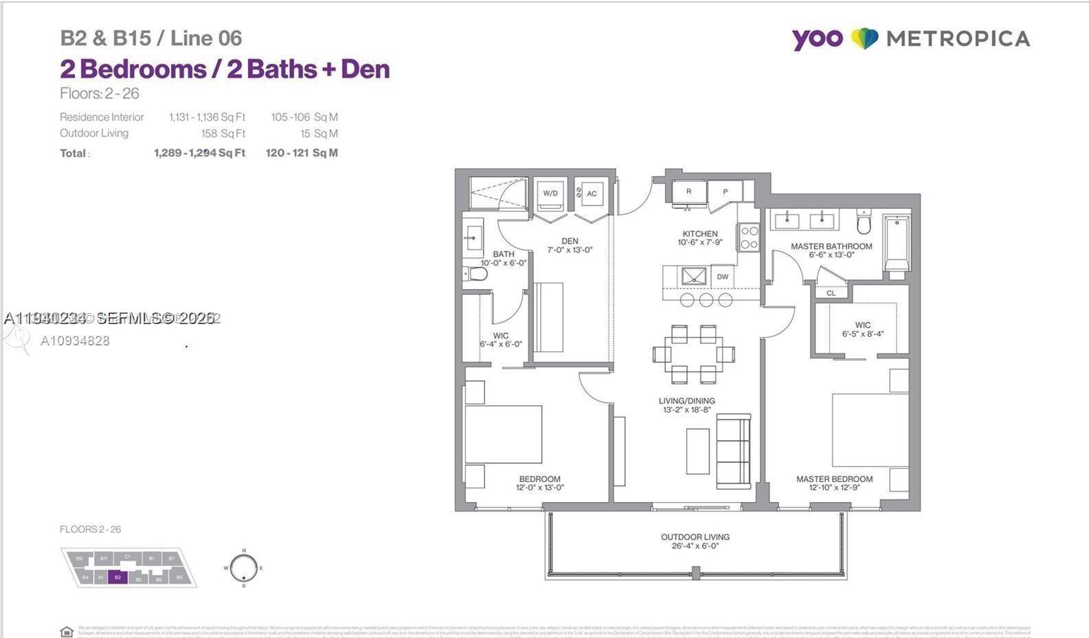 METROPICA NORTH TOWER ONE - Residential Lease