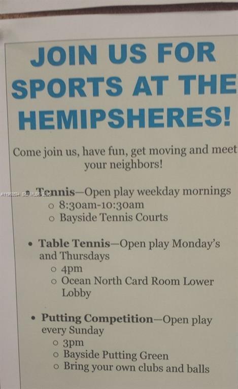 HEMISPHERES OCEAN SOUTH - Residential