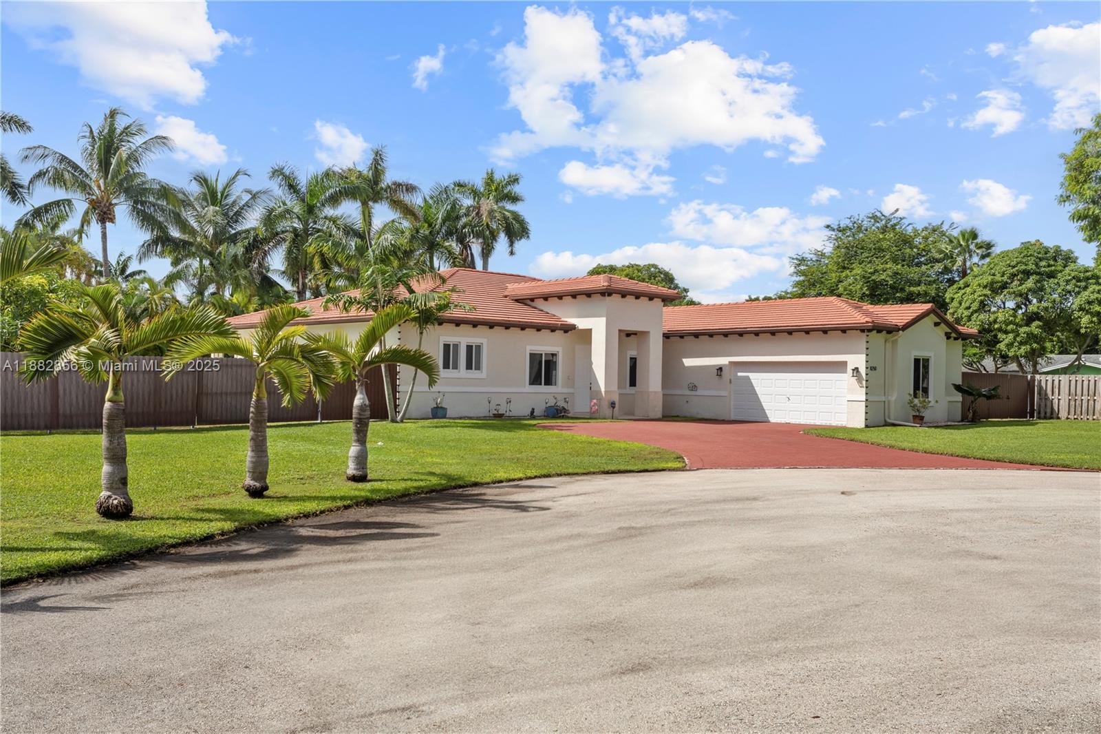 Like-new custom home in sought-after Coco Bay Estates! This beautifully designed residence features 4 spacious bedrooms, 3 full bathrooms, and a half bath. Each bedroom includes a custom walk-in closet for ample storage. The gourmet kitchen boasts Ubatuba granite countertops and stainless steel appliances, perfect for entertaining with its open-concept layout. Enjoy a grand double-door entry, hurricane-impact windows, and a comprehensive custom alarm and security system for peace of mind.
The home is finished with elegant 20"x20" beige porcelain tile throughout. Step outside to your private resort-style oasis, an oversized, saltwater heated pool with jacuzzi (60'x40'x20'), plus a custom cabana, ideal for outdoor living and entertaining. LG washer and dryer included. A Must See!