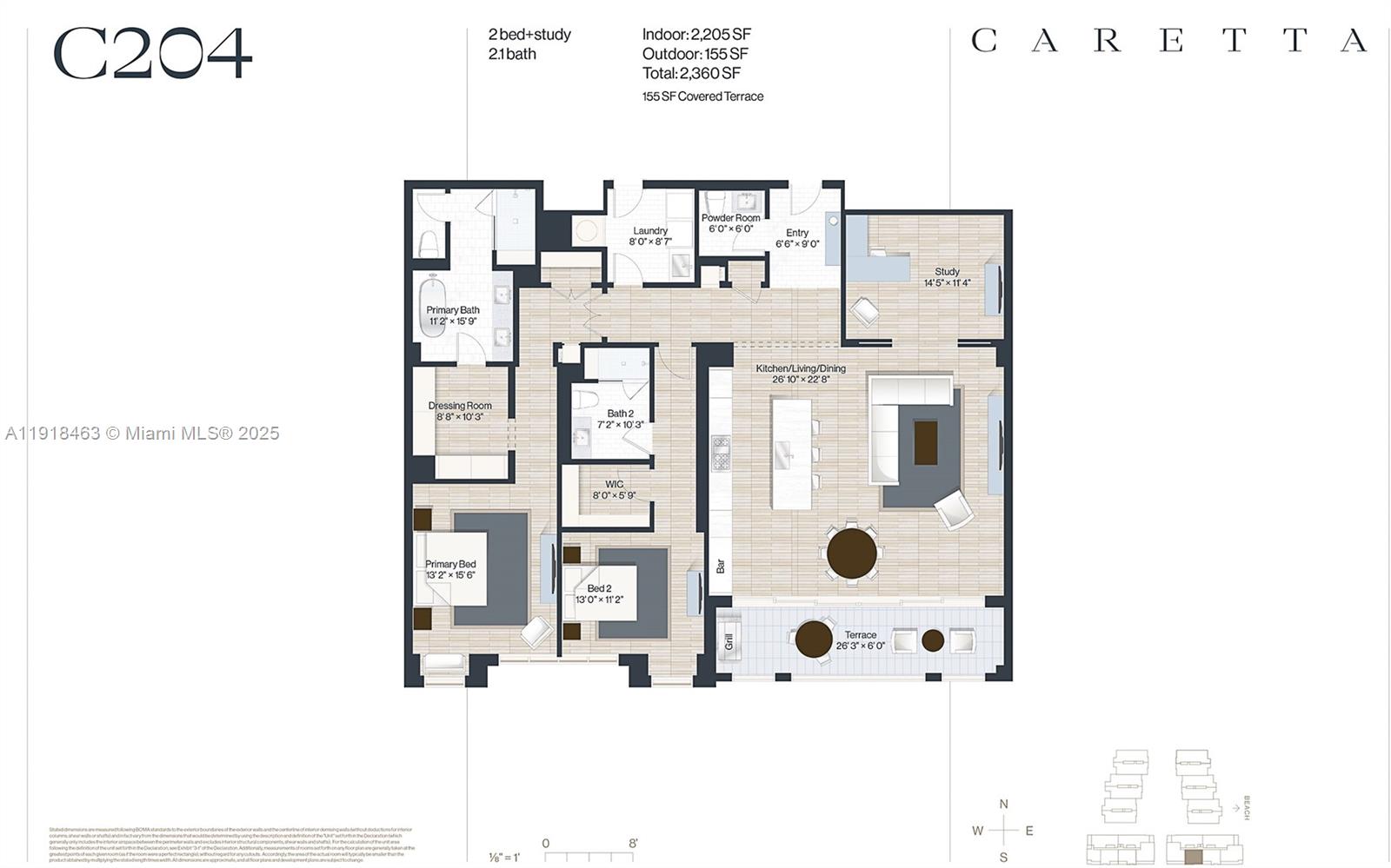 1011 US Highway One C204, Juno Beach, FL, 33408/$1,964,250 1 1011 US Highway One C204