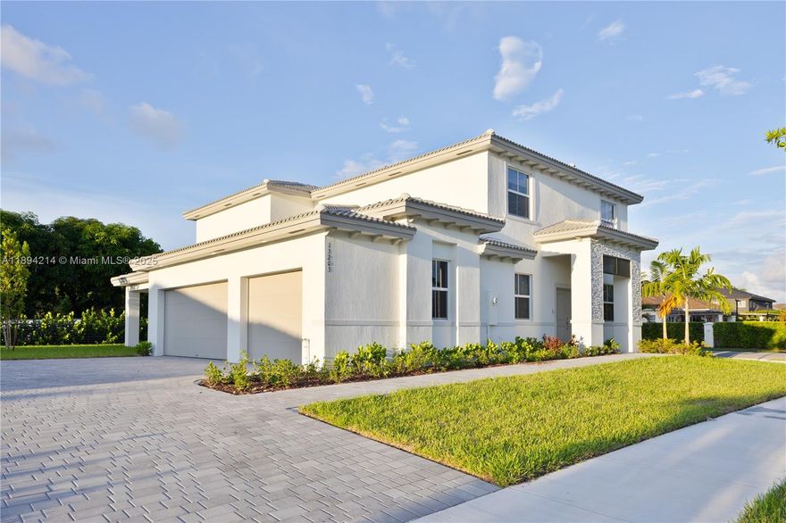 Be the first to live in this stunning 2-story single-family home featuring 5 spacious bedrooms. Located in a quiet, exclusive West Kendall neighborhood, this brand-new residence combines modern design, comfort, and functionality. Enjoy fast approval — no HOA, no delays! Move-in ready and perfect for families seeking a serene, well-connected community. Easy to show — contact listing agent for appointments.