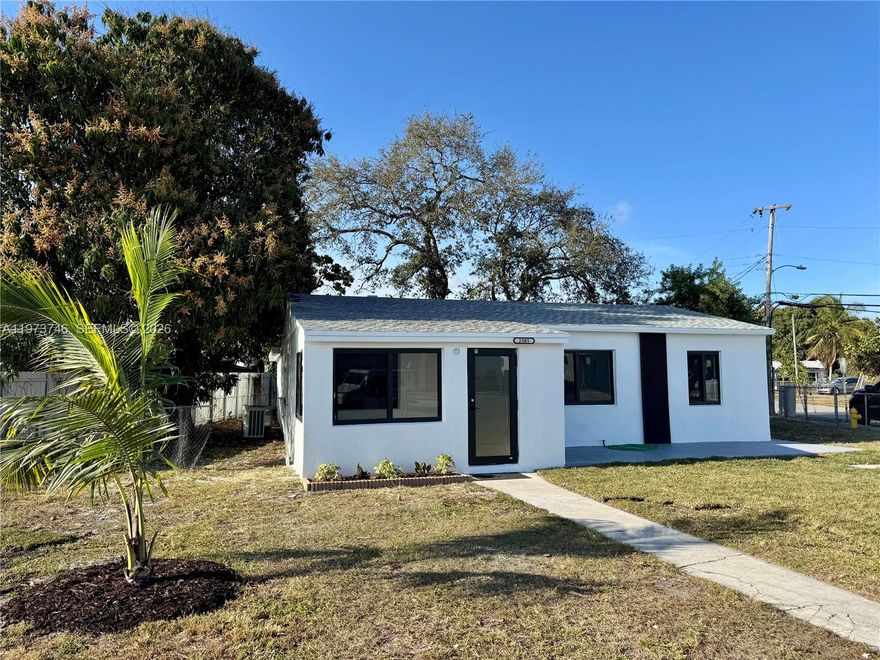 Welcome to this completely renovated 4-bedroom, 2-bath home in Miami Gardens on a prime corner lot! This move-in-ready property features a brand-new roof, impact windows and doors, a sleek modern kitchen, and fully renovated bathrooms with stylish finishes throughout. Offering a spacious layout and excellent income-producing potential if desired,Conveniently located near major highways, shopping, and schools — don’t miss this exceptional opportunity! Investors are welcomed !!