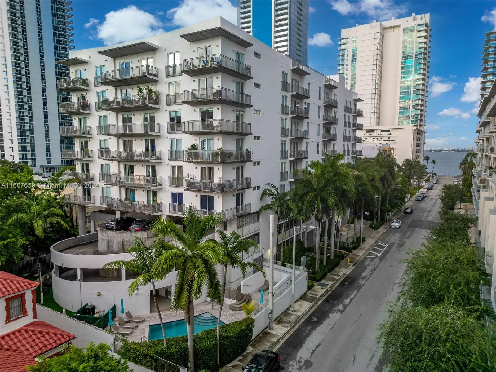 Discover this stylishly upgraded 1 bed, 1.5 bath apartment in trendy Edgewater! Boasting an open layout adaptable for an office or second bedroom. Features include impact windows, wood floors, and a Titan tankless water heater. Enjoy stainless steel appliances, in-unit washer/dryer, plus Bayloft amenities like pool, gym, and dog area. Includes 2 parking spaces and guest parking. Leased until November 15, 2024, offering immediate rental income—a prime opportunity for investors. Minutes away from Miami Beach, Wynwood, Downtown Miami, major highways, airports, and a diverse array of dining options, catering to both tenant and owner desires. Recent upgrades include a 2022 kitchen renovation, fresh paint, 2023 AC, and 2024 water heater. Contact the listing agent today!