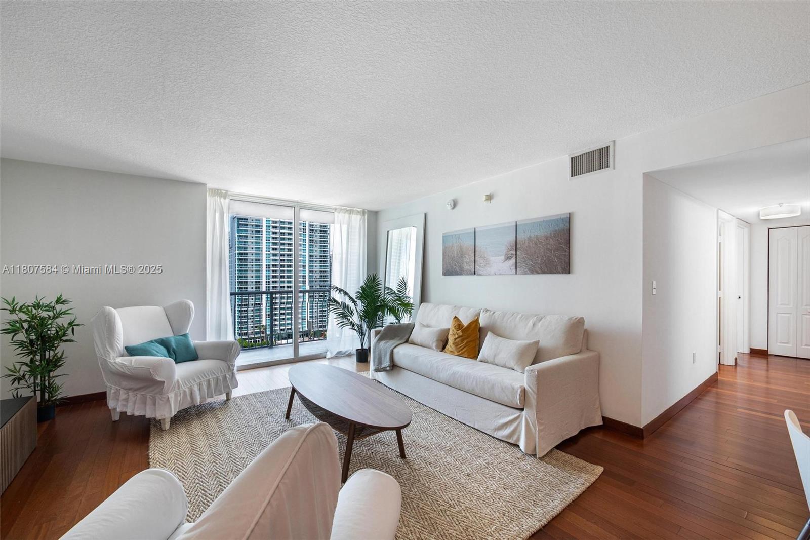 Beautifully newly furnished three-bedroom, two-bath apartment available for yearly rental in the desirable Brickell area of downtown Miami. This tastefully decorated unit features a spacious layout with modern finishes, providing a comfortable and inviting atmosphere. Enjoy a fully equipped kitchen and ample storage throughout. Residents have access to a well-equipped gym and pool area with lovely views of the bay, there is a cold water plunge business in the lobby to use with a fee. Prime location close to shops, restaurants, Brickell City Center and public transportation. Easy to show