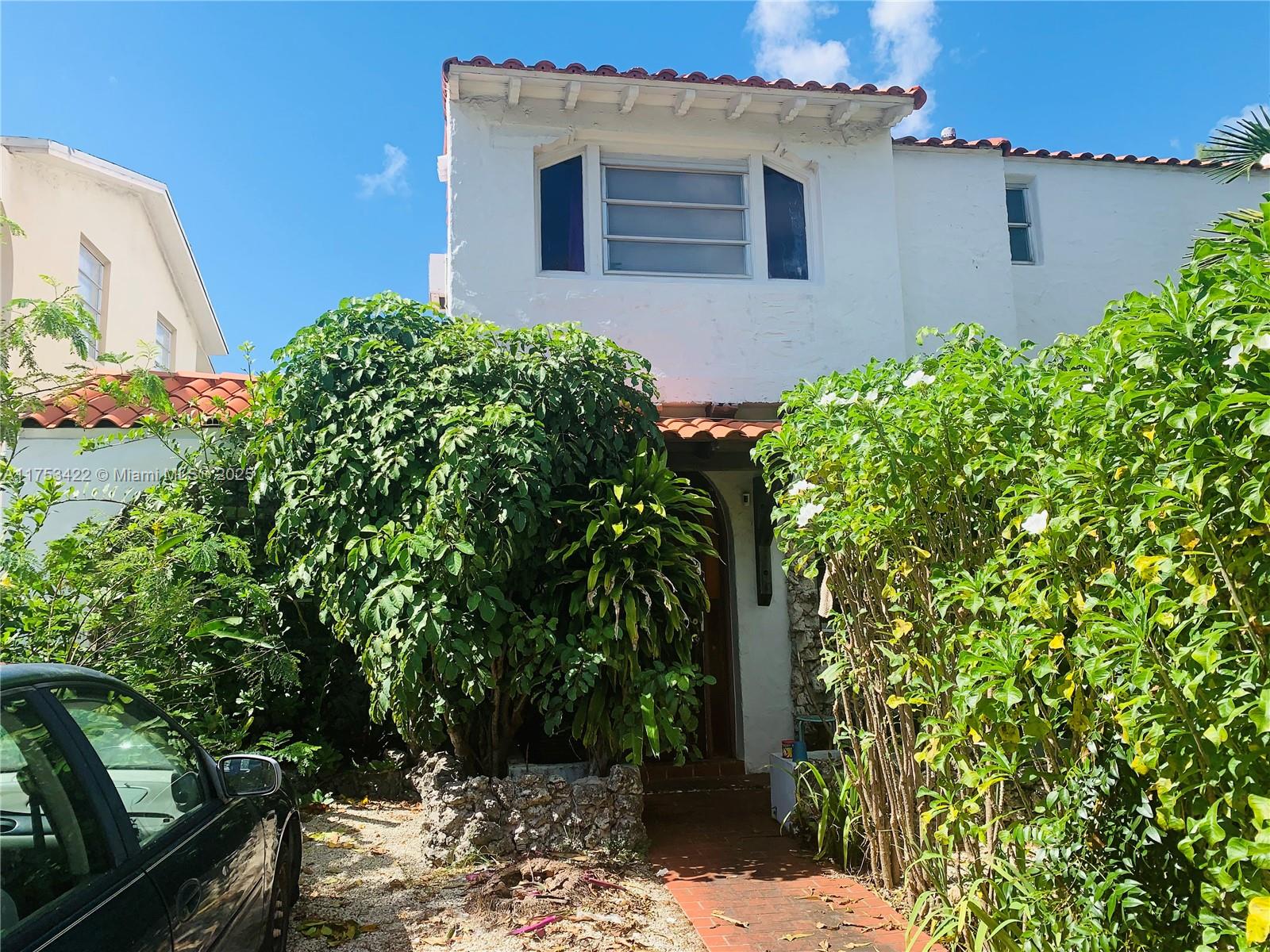 So many possibilities. Spanish Mission style home is also zoned TR4-R which allows for multiple units. The 3000+ sq. ft. 2 story main house sits on a 10,000 sq. ft. corner lot. It needs renovations. Part of the main house has been converted in separate 1 bdrm apartment for a family member. Guest house w 1 bdrm has private dedicated driveway & main house has parking for 4 cars. Property is on sewer.