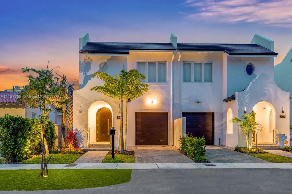 Furnished & Ready for Move In! Modern and spacious 4 bed 3.5 bath townhouse with a HEATED POOL and a covered patio in the backyard. Open floor plan with top of the line finishes and tons of natural light. Located few minutes away from Coral Gables and the Miami International Airport. Nearby restaurants, shops, supermarkets, pharmacies and much more. Pool and landscaping services included in the monthly rents asking price.