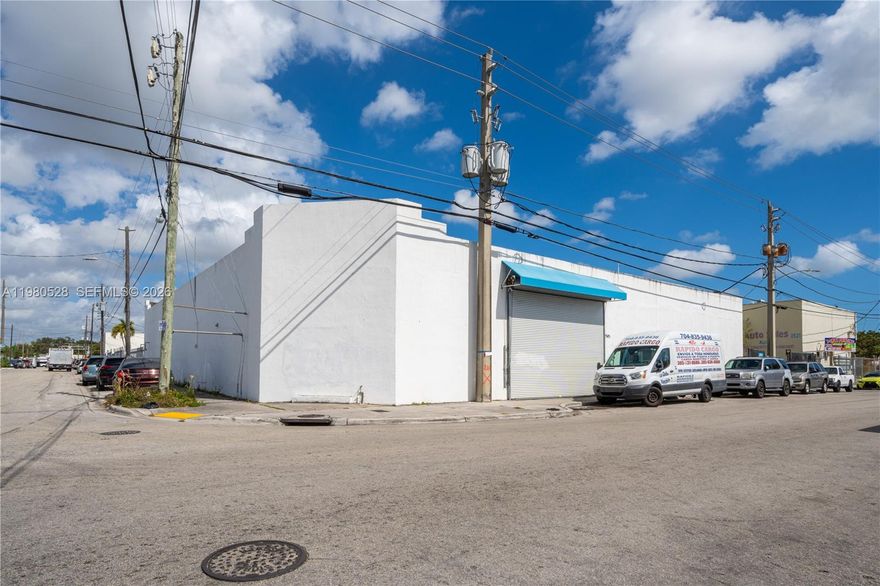 FREE STANDING & RARE Industrial warehouse also zoned for NIGHTCLUB  and EVENT space- use! Has approximately 1,000sf Cold storage solutions for various business endeavors. A single tenant layout. Impressive 15-foot ceiling height. This property offers ample cold-storage and freezer warehousing space, 100% under A/C. IDEAL LOCATION near the Miami River, State Road 836, US Highway 27, port of Miami, MIAMI AIRPORT, WYNWOOD, DT, BRICKELL, MIAMI BEACH AND I-95 CONVENIENT access to the greater South Florida region. 10FT. door ALLOWS your truck(s) to drive into the warehouse for seamless, efficient loading/unloading and maneuverability. TENANT JUST VACATED. 3 Phase Electric Secured GATED lot for on-site parking ROOF ONLY 3 YEARS OLD PERFECT SOLUTION FOR A VARIETY OF USES