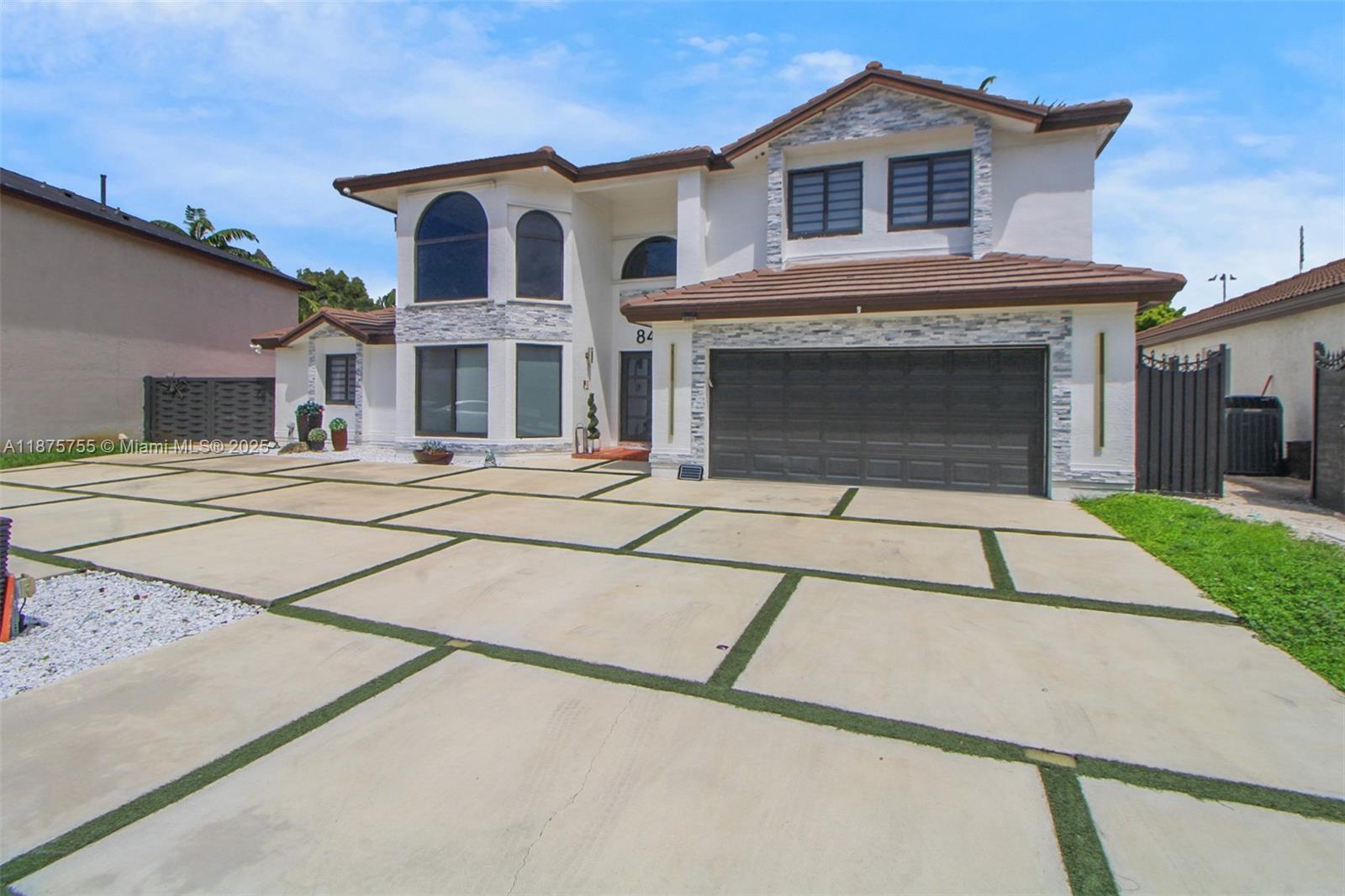 Estate Home in Marbella! This 5-bed, 3-bath residence sits on an oversized lot with a brand-new roof, hurricane doors/ windows throughout and updated driveway. The open layout is ideal for entertaining, flowing to a private backyard oasis featuring a gorgeous pool and travertine deck. Spacious interiors provide comfort for family and guests, while modern upgrades add peace of mind. A rare opportunity to own in sought-after Marbella!