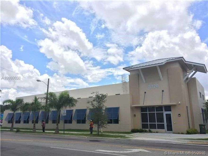 NEW Construction/Completed: Total of 25,425 Sq.Ft - Waiting & Reception Area,  2 Office Rooms, Kitchen, Shower Room & 2 Restrooms, Storage Room(20’ ceiling) , Impact Windows and Main Space/Open Area – 8904 Sq. Ft under A/C with 9 bay-doors (18'high). EXTERIOR:  14 Private Parking Spaces Area-Gated & Monitored.