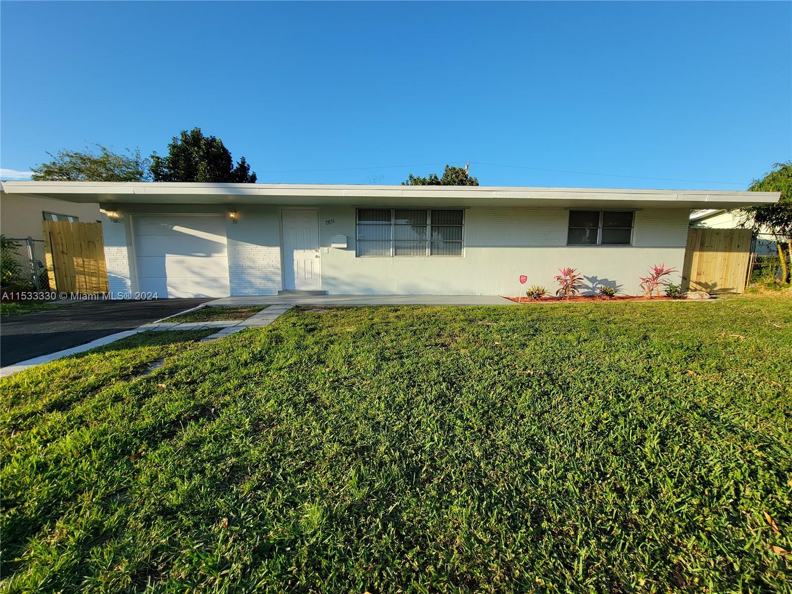 Property for Sale at 7851 Nw 11th St, Pembroke Pines, Miami-Dade County, Florida - Bedrooms: 2 
Bathrooms: 1  - $449,999