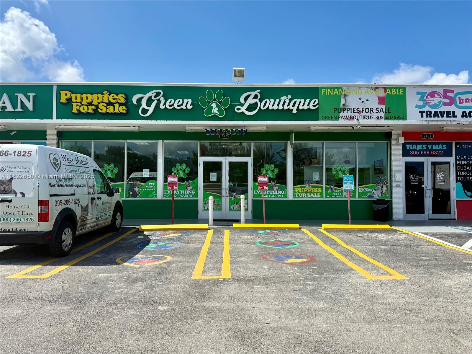 Prime retail space available for lease at Coral Way & Palmetto, located in a high-traffic shopping center. This well-maintained space offers excellent visibility, ample parking, and a strong location for businesses seeking heavy foot traffic. Perfect for retail, office, or service-oriented businesses. Lease terms are flexible with affordable rent, providing an excellent opportunity for new or established businesses to thrive in a bustling area. You can also purchase the business MLS A11822641.