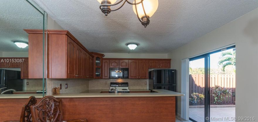 Another beautiful Village at Lake Pine townhouse. Updated kitchen with solid surface (AKA Corian) counters. Tile floors throughout. Updated bathrooms. Huge master bedroom with gigantic walk-in closets and his & her sinks. Fenced courtyard & trellis. Washer & Dryer in unit. Quiet neighborhood, community pool, tot lot, tennis, racquetball, basketball. Excellent schools! Close to highways.  Move right in.