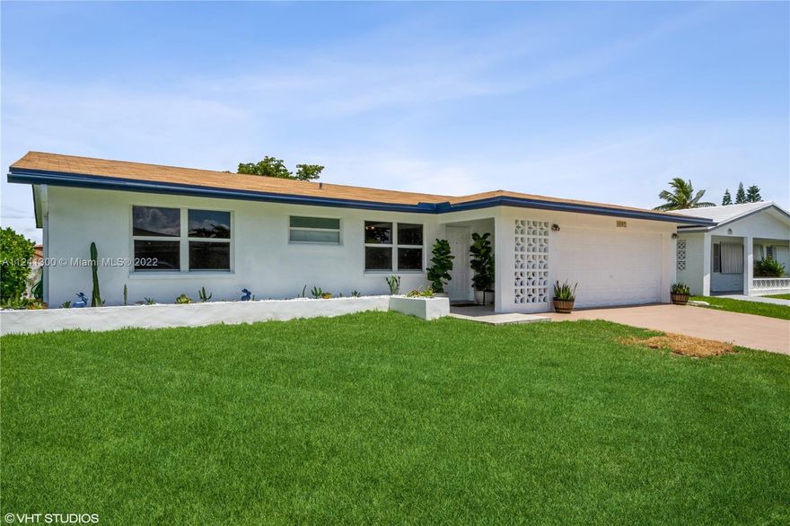 Beautiful, remodeled home in the Mainlands 55+ community. Newer roof and impact windows. Freshly painted exterior. 2-car garage. Modern, open and spacious floor plan. New ceramic tile. Remodeled bathrooms. Brand new kitchen with stainless steel appliances and granite counters. Impact resistant French doors lead to the HUGE, newly enclosed sun room (not included in square footage). Low maintenance $90/qtr. One person must be over 55, no residents under 18.