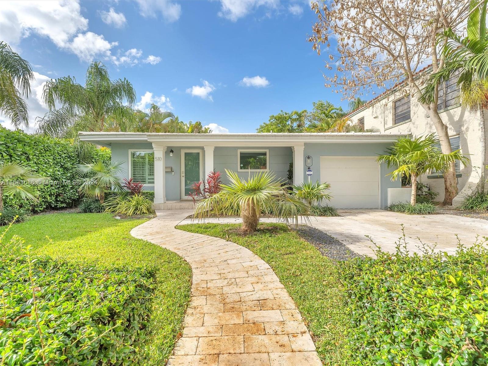 Property for Sale at 510 Palermo Ave, Coral Gables, Broward County, Florida - Bedrooms: 3 
Bathrooms: 2  - $1,575,000