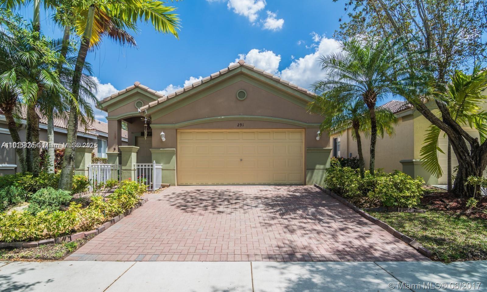 291 Conservation Dr, Weston, Broward County, Florida - 3 Bedrooms  
2 Bathrooms - 
