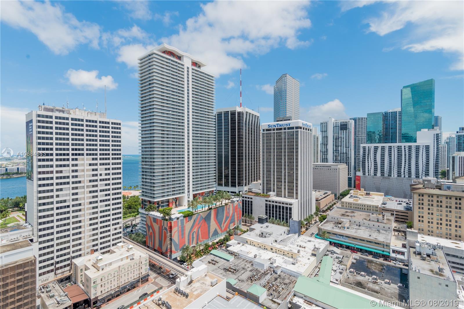 Downtown Miami’s unique urban lifestyle awaits in this immaculate unit in Loft II! This lovingly maintained unit features a stunning open floor plan with dramatic 10 ft. ceilings, polished concrete floors, stylish L-shaped kitchen with S/S appliances, and large impact windows that provide an abundance of natural light. Views facing south will let you enjoy spectacular views of the Miami skyline and Biscayne Bay both in the day and after the sun goes down. Building amenities include rooftop pool overlooking the city, lap pool, fitness center, renovated clubroom, and secured lobby. Just moments away from shopping, dining, and major landmarks. Call me today for more information!
