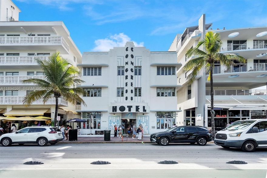 Investment opportunity in a short-term rental–friendly building on iconic Ocean Drive. This unit allows Airbnb use with no hotel program required. Enjoy a rooftop pool and easy beach access. All utilities included in the monthly fees. Great option for investors or part-time owners looking for flexible use and solid occupancy potential year-round.
