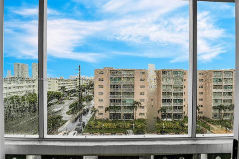 A home in Hallandale Beach