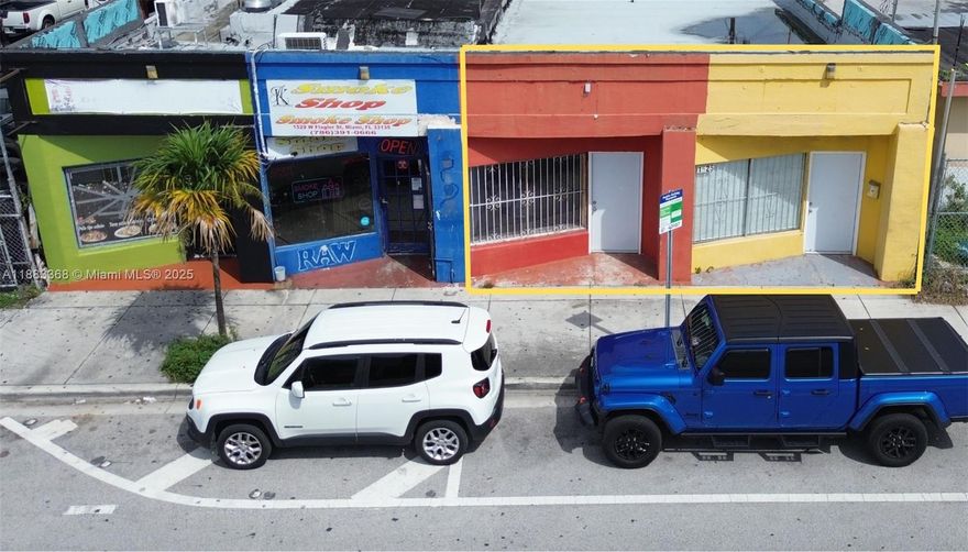 Two exceptional retail spaces located in the heart of Little Havana on bustling Flagler Street. Both spaces offer high visibility and benefit from strong foot traffic, making them ideal for a variety of retail or service-oriented businesses. Situated in one of Miami’s most vibrant cultural districts, these locations provide excellent exposure and accessibility.
Space 1- 750 +/- SQFT 
Space 2- 750 +/- SQFT
