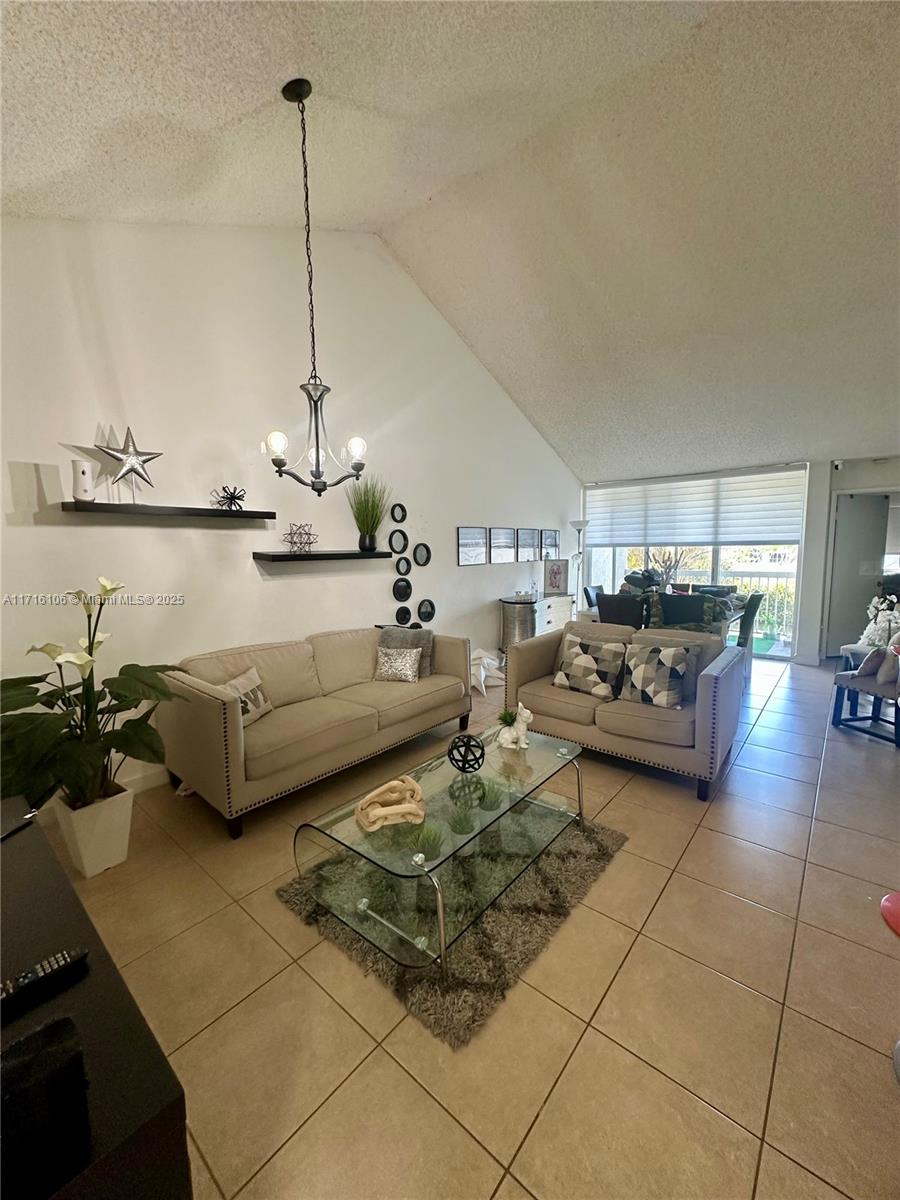 This beautiful 2bed/2bath condo features a very spacious master bedroom, high ceilings, balcony, kitchen breakfast area. Tile floor through the apartment. Gated community with 2 pools, gym, tennis and racket ball courts, etc. Plenty of parking space for visitors. Great location in Doral, A+ rated school district. Easy access to expressways, conveniently close to Dolphin Mall, International Mall, and Miami International Airport.
