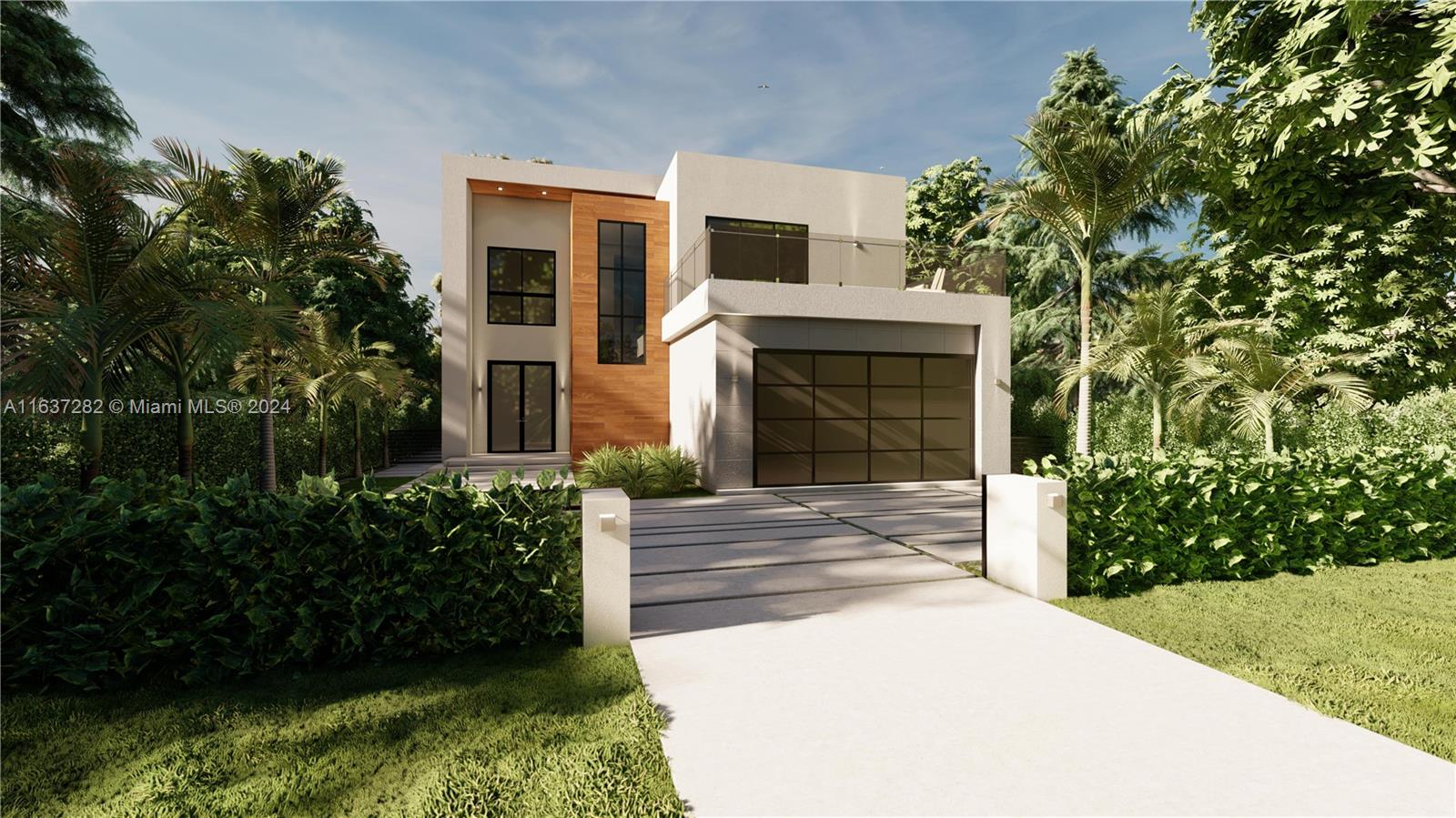Tremendous opportunity to own a new construction luxury home, built to last and weather any storm. Sitting 8 feet above grade level, built from concrete block from floor to roof, this home exceeds all standards of construction. The home is expected to be finished Q1 of 2025. Buyer's will enjoy the luxury of a truly custom built home, with full liberty to work hand in hand with the developer in choosing flooring, lighting, kitchens, bathrooms, appliances and more. The home is nestled in the lush neighborhood of Schenley Park, just steps from Red Rd, Coral Way and the City of Coral Gables.