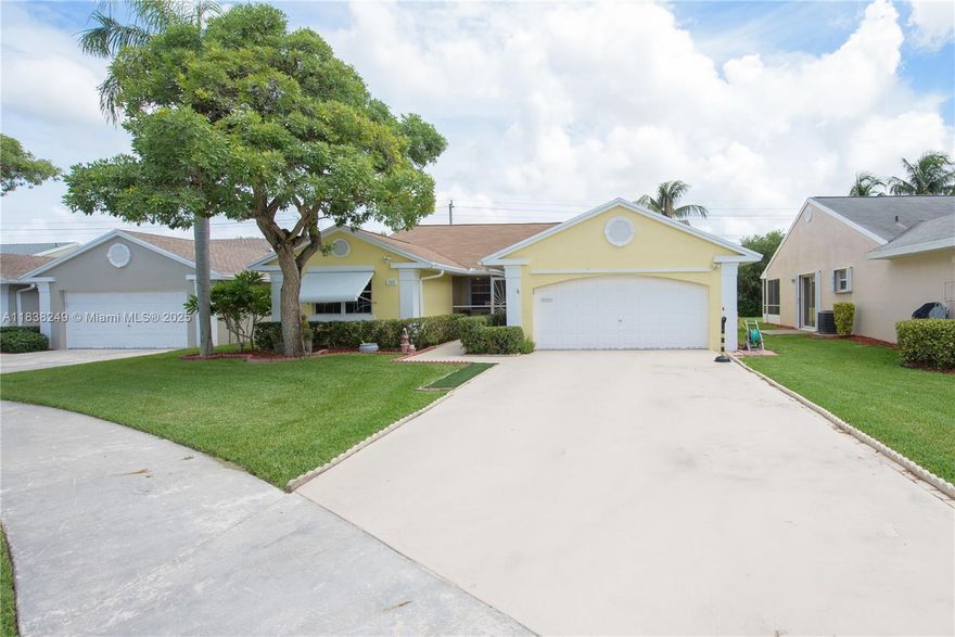 Looking for a motivated buyer for this Beautiful 3 BR/2BA split-plan home in gated Northgate Village at Keys Gate. This home has a super large driveway (4 Cars) and garage with ladder access to attic storage. Walk Through your screened front porch to a spacious living room that opens through triple sliding doors to a large 45'x13' covered patio with vinyl sliding windows. There is also access from primary suite which has dual vanities, walk-in closet, and shower. The kitchen has side patio great for grilling and pass through to the dinning/extra are - (office, games) 2 remaining guest rooms share a bathroom with a tub. Enjoy resort style living with access to the beautiful clubhouse with gym, sauna, pool, jacuzzi, billiards, library, and so much more. The HOA includes WIFI, Direct TV, Monitored Alarm - Gated and roving manned security along with lawn maintenance and exterior house painting - new water softener (2024) 4 Ton A/C (2025) and water heater 2020. PROOF OF FUNDS AND/OR PRE-APPROVAL LETTER REQUIRED PRIOR TO SCHEDULING A SHOWING OF THE PROPERTY!