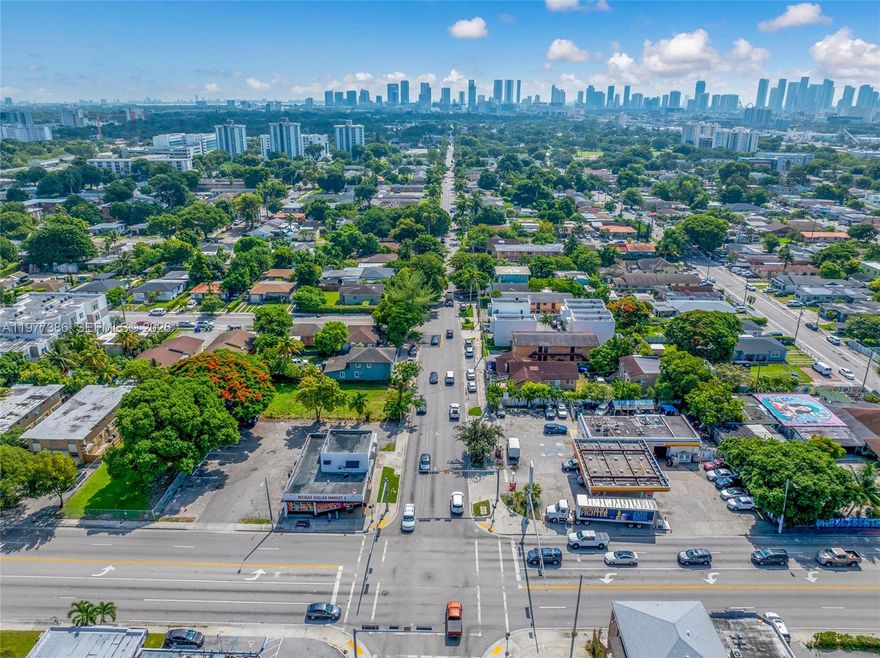 Available for Lease Commercial zoning on 22 avenue for food truck, truck parking, or commercial use. 
Open to offers on entire Rare ~27,000 SF T5-O corner lot in Allapattah! Ideal for Live Local development. Site includes an income-producing market to offset carry costs while permitting. Entire corner open to offers. 
Flexible commercial leasing also available on 22nd Ave for food trucks, truck parking, or commercial storage. Huge potential on a major corridor!
