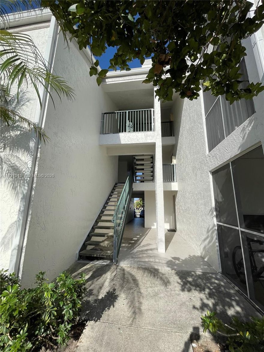 This inviting 1-bedroom, 1-bathroom apartment is move-in ready, boasting sleek wooden flooring throughout. The kitchen is thoughtfully designed with an open layout. No Association approval required. Perfectly positioned for easy access to commercial offices, shopping centers, schools, and major expressways, including the Turnpike. Managed on-site, this community offers a range of amenities, including a gated entrance, pool, exercise room, and clubhouse. Assigned parking is provided, along with ample guest parking. Nestled within a peaceful, close-knit neighborhood. Experience the warmth and tranquility of this family-friendly community. Easy to go and show! Air handler and line set was changed August 2025