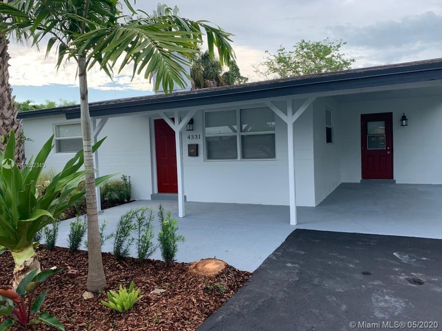 Tastefully remodeled home in North Lauderdale. This property features 3 bedrooms and 2 baths, new interior and exterior paint. Bathrooms have been renovated. Vinyl flooring through out the house. Beautiful write Cabinet Kitchen quartz countertop, open concept perfect for entertaining. Roof is brand new (2020). Big backyard with enough room for a pool. Great neighborhood Bring your clients, property shows very well.