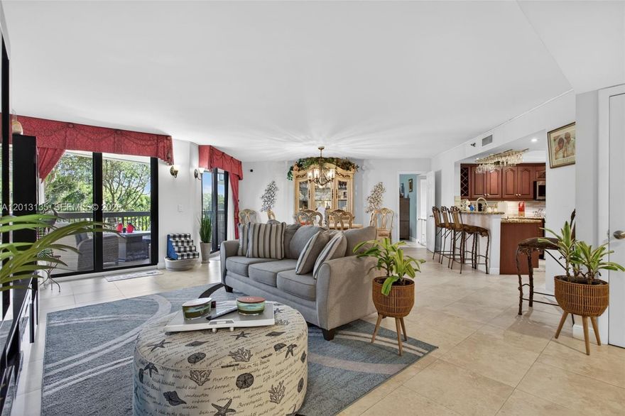Positioned on the sought-after west side of the Intracoastal, this exceptional 3rd-floor 1,750 sq ft residence delivers the ultimate South Florida waterfront lifestyle with front-row views of passing yachts, dazzling sunsets, and the annual boat show from your oversized private balcony with impact sliders. Just 2 short blocks from the beach with public beach access just over the bridge, this prime location places you moments from waterfront dining, shopping, golf, and a boat ramp next door, all within 25 minutes of Fort Lauderdale-Hollywood International Airport. Designed with the comfort and feel of a home, this spacious move-in ready condo offers two primary suites, tile flooring throughout, and an open eat-in kitchen featuring stainless steel appliances, center island, and pantry. A separate utility room with full-size washer and dryer, additional storage unit, covered garage parking, and a 1-year-old A/C add everyday convenience. The building has completed a new roof in 2024, with all major SIRS items addressed and fully funded reserves for added confidence and peace of mind. Resort-style amenities include 24/7 security, heated waterfront pool, gym, sauna, billiards room, and a waterfront grilling area. Pet-friendly community allowing 2 pets in one of South Florida’s most desirable beachside waterfront locations.