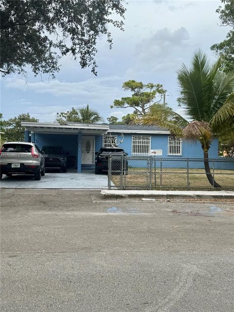 A home in North Miami