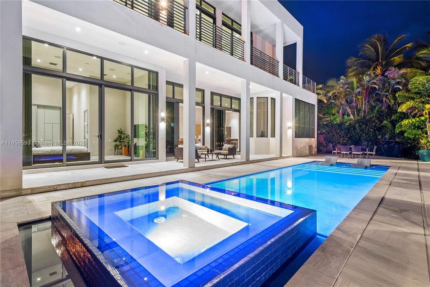 Introducing an impressive modern waterfront estate in Coral Ridge. This fully furnished and fully stocked gem features top-of-the-line finishes, a chef’s kitchen, and an open, airy layout. Enjoy generous indoor-outdoor living with a heated pool, spa, private dock, and abundant space for entertaining. Designed for easy access to the intracoastal, this luxurious home offers just minutes to the beach and fine dining. Short-term stays—rent by the week, month, or year. Call the listing agent for exclusive showings.