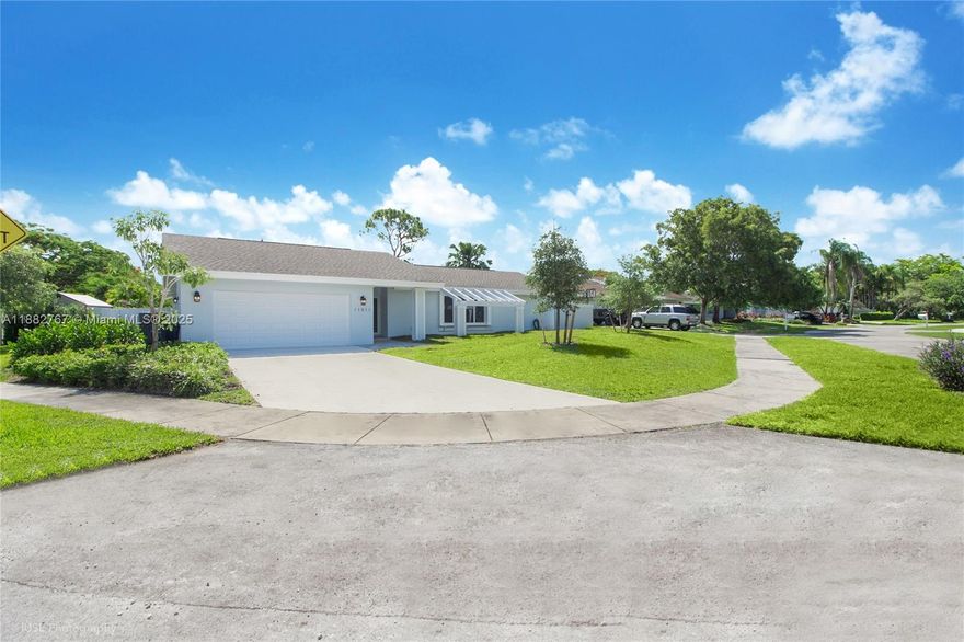 Gorgeous, totally renovated executive home in a sought-after community. Clubhouse, tennis courts, and more.
This 4-bedroom, 3-bath, two-car garage home is ready for occupancy 10/1/2025 on an annual lease. It boasts a beautiful backyard with a swimming pool and green space.