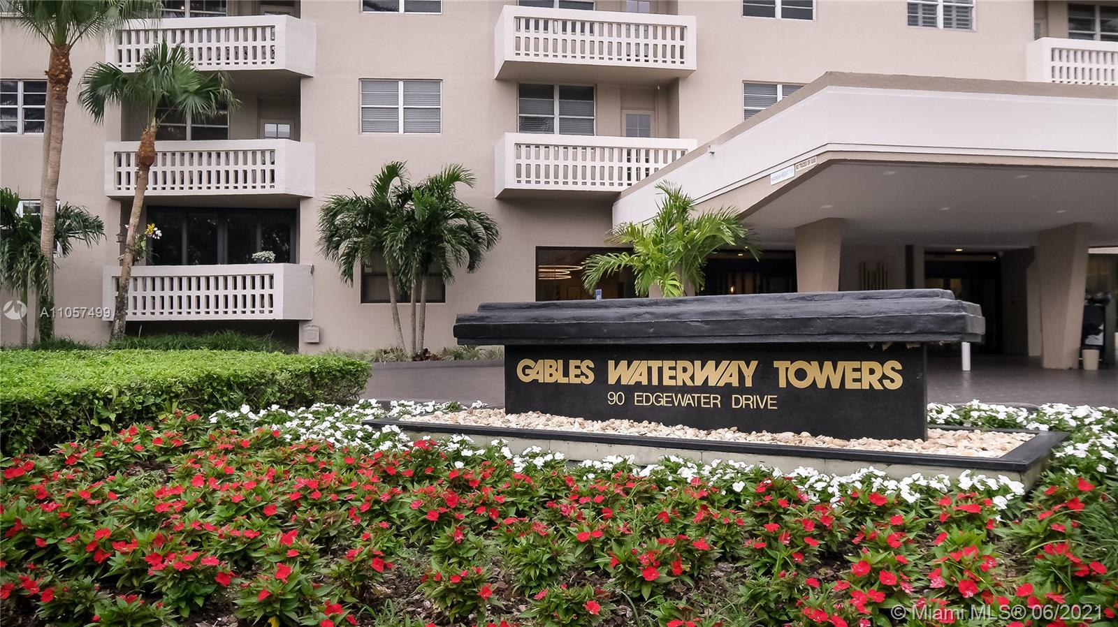 Photo 1 of 90 Edgewater Dr 514, Coral Gables, Florida, $3,600, Web #: 11057499