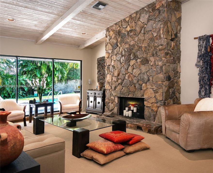 SPECTACULAR, MODERN LARGE HOUSE IN HIGHLAND LAKES AWAITS A FAMILY TO CALL THIS THEIR NEW HOME!4 B/R, 3 B/A!TROPICAL POOL, PERFECT FOR A LARGE FAMILY. TOTAL SQUARE FOOTAGE 3,253 SQ. FT.! THIS HOME HAS HIGH VAULTED CEILINGS, FORMAL DINING ROOM, LARGE UPDATED GOURMET EAT IN KITCHEN W/GRANITE & STAINLESS STEEL APPLIANCES. FOR THOSE COZY NIGHTS A WOOD BURNING FIREPLACE,SOLAR PANEL WATER HEATER, SEPARATE LAUNDRY ROOM W/A WASH SINK! PRIMARY B/R HAS A OVERSIZED WALK-IN CLOSET THAT CAN BE A 5TH B/R!OVERSIZIED MASTER BATHROOM, BIDET & STEAM ROOM!DIVE INTO THE LARGE LAP POOL, NICE SIZE PATIO W/LUSH TROPICAL LANDSCAPING!LARGE FENCED YARD!LP AUTOMATIC GAS GENERATOR! CIRCULAR DRIVEWAY W/PAVERS! WALK TO "A" SCHOOLS, HOUSES OF WORSHIP & PARK! 24-HR GUARD GATE! MINS. TO THE NEW AVENTURA BRIGHTLINE STATION!