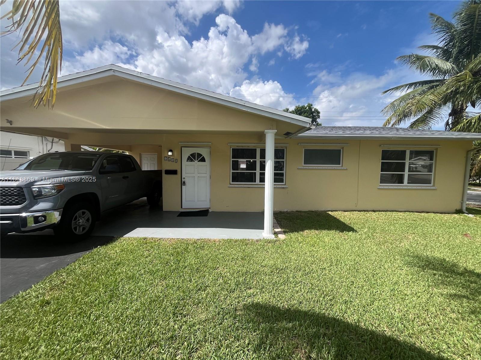 Welcome to this charming 3-bedroom, 2-bathroom home located on a spacious corner lot in the desirable Boulevard of Tamarac HOA community. Surrounded by five mature coconut trees, this home offers a touch of tropical charm and is ready for immediate occupancy.
The property features a new roof less than 2 years old, central A/C, and is offered AS-IS at a competitive price for a quick sale.
Enjoy the convenience of a low $90/month HOA fee, which includes lawn care, community pool, clubhouse, street lighting, and landscaping. The location provides easy access to major highways, is close to a beautiful city park, shopping, and just a short drive to the beach.
Don’t miss this opportunity to own a well-maintained home in a great community!