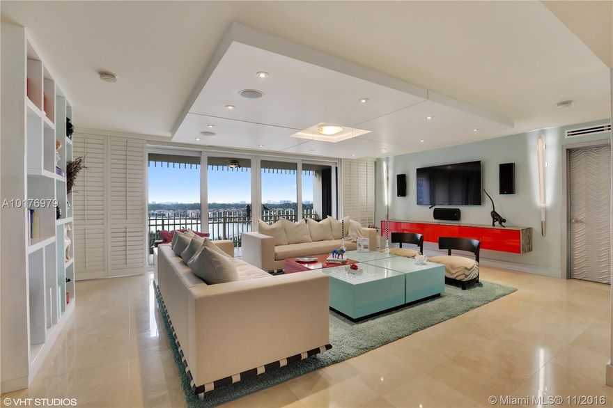 THIS IS A VERY RARE OPPORTUNITY TO PURCHASE A SPLIT PLAN WITH A GREAT VIEW UNBELIEVABLY RENOVATED WITH THE FINEST IN UPGRADES AND GOOD TASTE (see attached feature sheet and photos) THIS APARTMENT IS BEING SOLD COMPLETELY FURNISHED EXCLUDING ART AND PERSONAL ACCESSORIES!