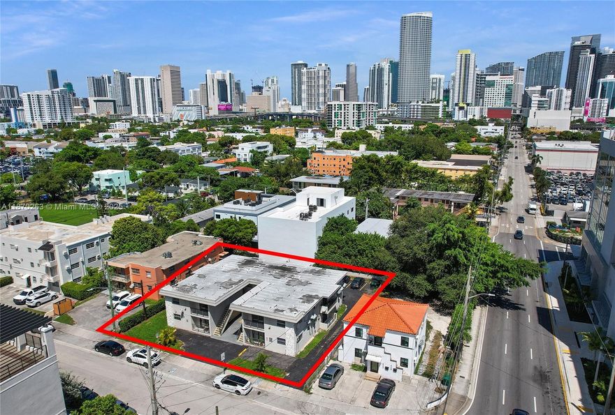 An incredible opportunity to acquire a well-maintained, 10-unit apartment building just 1.5 blocks north of Calle Ocho in the southeastern corner of Little Havana. The efficient unit mix features nine 2BR/1BA apartments and one 1BR/1BA apartment. --- All units have balconies and have been updated with newer appliances & cabinetry, with four showcasing refinished terrazzo flooring. Recent improvements include a <10 Y/O roof,  fully updated electrical room (2025), re-sealed and re-striped parking lot (2025) and a successful re-certification in 2019. 
Consistently operates near 100% occupancy with minimal lease-up time. --- Current tenancy is a mix of month-to-month and annual leases, all expiring Dec 2025–Jan 2026 or subject to a 60-day kick-out. 12,500 SF lot with 12 parking spaces.