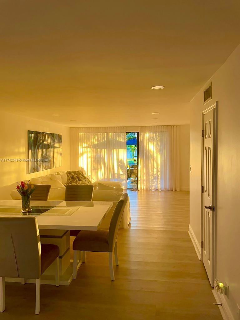 Delvista Townhouse, walking distance to Aventura shops & houses of worship. This beautiful 4/2.5 w/ patio overlooking wide Golf Course Views feels like a bright home. Totally remodeled unit. New kitchen, new cabinets, quartz countertop, kitchen island. New bathrooms. Private updated walkway / entrance. Large Dining Area. All Bathrooms beautifully updated w/ Porcelain floors & floating vanities. 3 bedrooms, 2 baths Upstairs: the primary suite features Volume Ceiling, sitting area & luxe Spa Bathroom. 4th Bedroom downstairs can be used as an office or as a 4th bedroom. Can be accessed independently. Laundry Room. 1 Covered GARAGE. Addt'l Parking outside the unit. A Rated Schools. Amenities Include: Pool, Tennis court, Gym, 24hr Security. Unit rented until 11/30/26