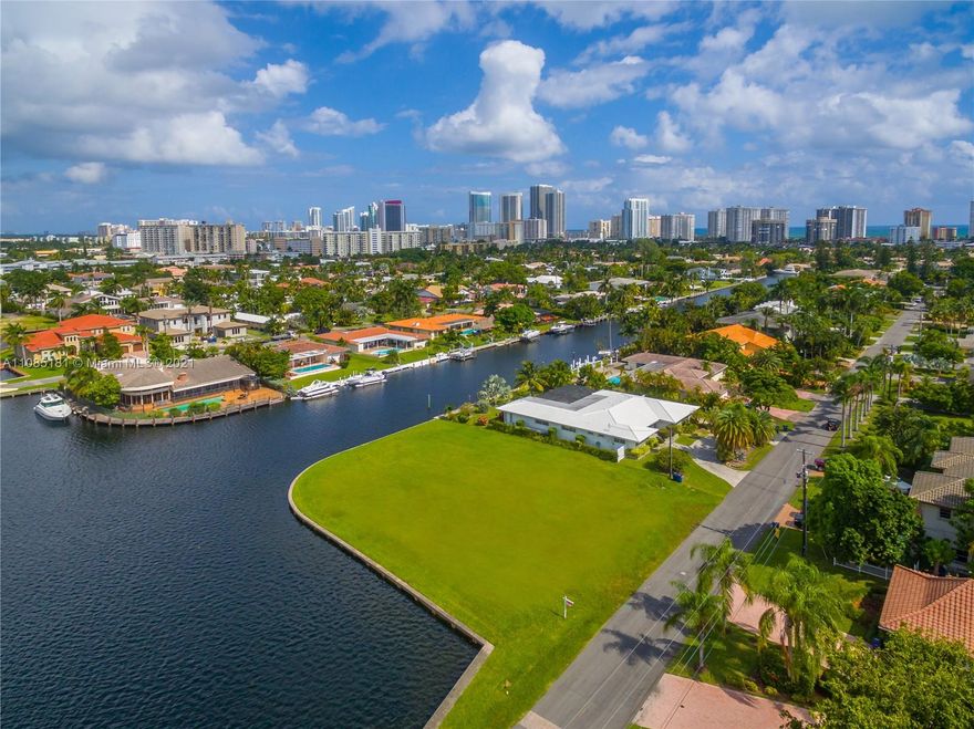 GOLDEN ISLES WATERFRONT LOT (18,425 SQ. FT.), DEEP WATER, OCEAN ACCESS WITH NO FIXED BRIDGE. READY TO BUILD YOUR DREAM WATERFRONT ESTATE, A BOATERS PARADISE THIS PROPERTY CAN HANDLE VERY LARGE VESSELS AND MANY WATER TOYS, JUST PERFECT FOR THE SOUTH FLORIDA LIFESTYLE.  PROPERTY IS LOCATED IN THE GATED WATERFRONT COMMUNITY OF GOLDEN ISLES SITUATED IN BETWEEN BOTH AIRPORTS (MIAMI AND FT. LAUDERDALE) AND SHOPPES OF BAL HARBOUR AND AVENTURA MALL.  PROPERTY SURVEY IS ATTACHED.