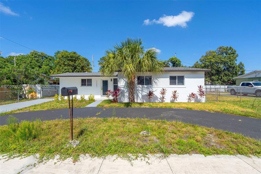 Welcome to this charming 3-bedroom, 2-bathroom home in the heart of Miami Gardens. Designed for comfort and everyday living, this home offers inviting living spaces, tasteful updates, and a well-appointed kitchen with stainless steel appliances. The generously sized backyard provides plenty of room to gather, entertain, or simply enjoy the outdoors. With ample parking and no HOA, this property is a great option for homeowners looking for convenience and flexibility. Ideally located near local schools, parks, shopping, dining, and easy access to major roadways.